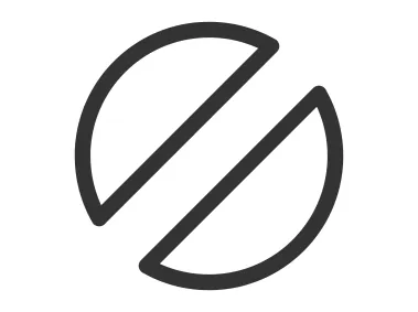 Linear Pill Shape Logo Template