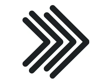 Linear Right Arrows Logo Template