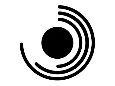 Linear Semi Circles Shape Logo Template