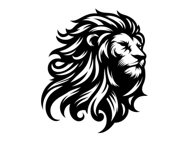 Lion Head Logo Template