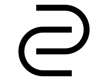 Looped Connection Shape Logo Template