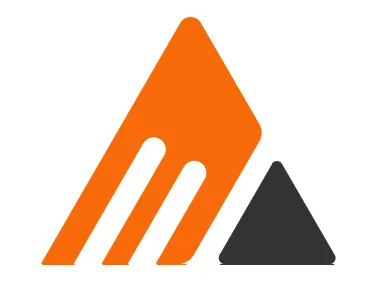 M Style Letter A Logo Template