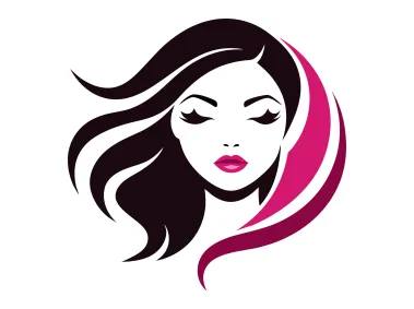 Makeup Hairdresser Woman Logo Template