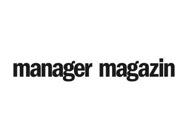 Manager magazin Black Logo