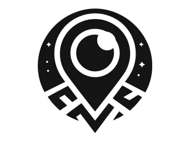 Map Pin Logo Template