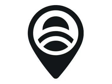 Map Pin Logo Template