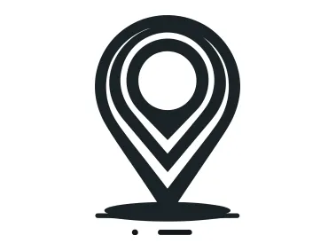 Map Pin Logo Template