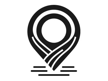 Map Pointer Logo Template