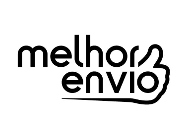 Melhor Envio Black Logo