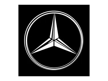 Mercedes Benz Black BG Logo
