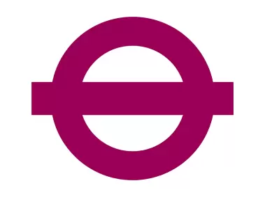 Metropolitan Line Roundel (no text) Logo