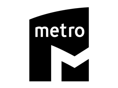 Metropolitano Lisboa Black Logo