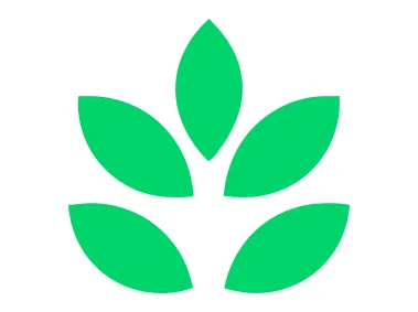 Minimal Leaves Logo Template