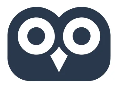 Minimal Owl Design Logo Template