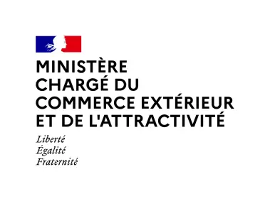Ministere Charge du Commerce Exterieur et de L'Attractivite Logo