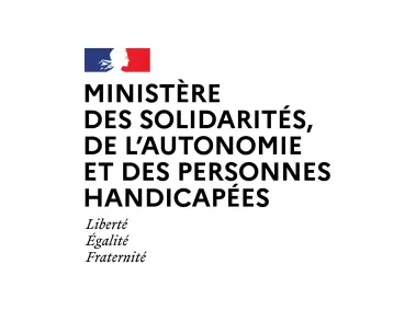 Ministère des Solidarités, de l'Autonomie et des Personnes Handicapées Logo