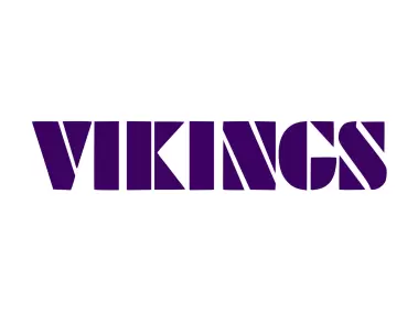 Minnesota Vikings Wordmark 1982 Logo