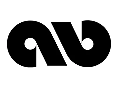 Modern AB Letter Design Logo Template