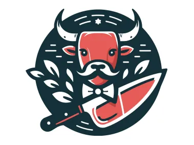 Modern Butcher Logo Template