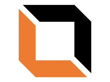 Modern Geometric Frame Logo Template