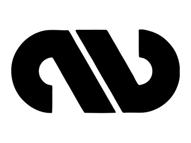 Modern Letter AB Logo Template