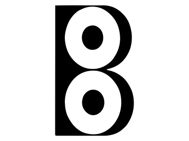 Modern Letter B Design Logo Template