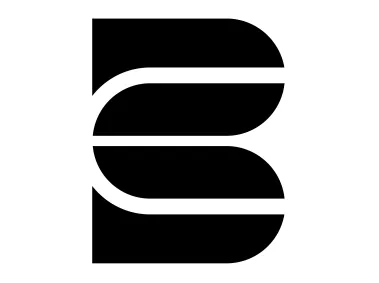 Modern Letter B Mark Logo Template