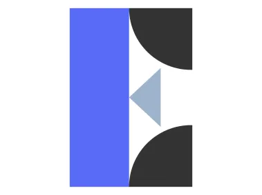 Modern Letter E Design Logo Template