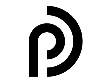 Modern PD Letters Logo Template