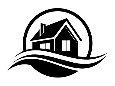 Modern Real Estate Home Design Logo Template