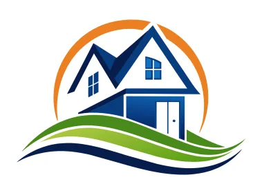 Modern Real Estate & Sustainable Housing Logo Template