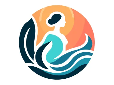 Modern SPA Center Logo Template