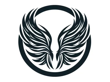Modern Wings Logo Template