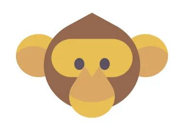 Monkey Emoji Icon