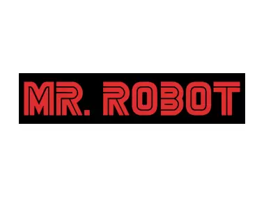 MR Robot Tv Series Black Background Logo