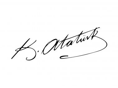Mustafa Kemal Atatürk İmza Logo