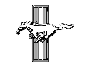 Mustang Grey Logo
