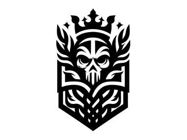 Mysterious Skull King Logo Template