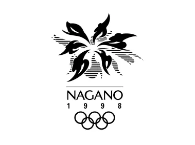 Nagano 1998 Black Logo