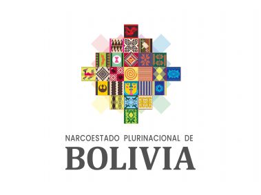 Narco Estado Plurinacional de Bolivia Logo