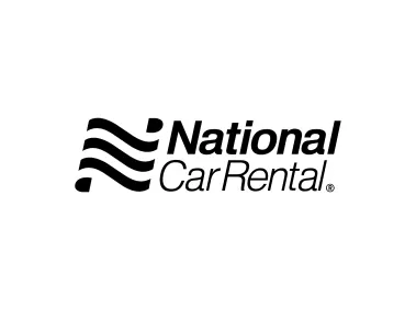 National Car Rental Black Logo