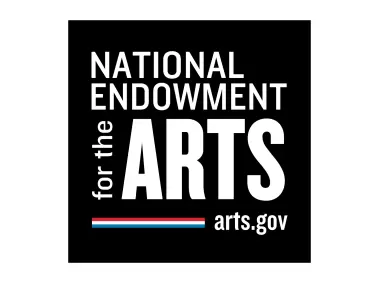 National Endowment for the Arts (NEA) 2018 Square on Black Logo