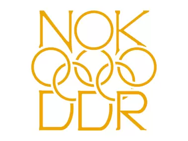Nationales Olympisches Komitee DDR Logo