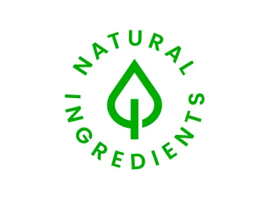 Natural Ingredients Badge Logo