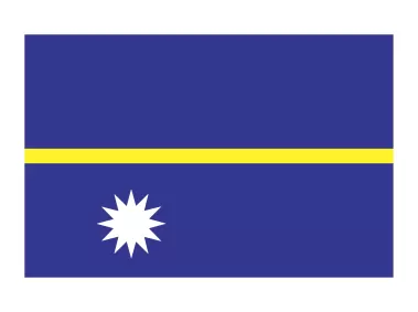 Nauru Flag Logo