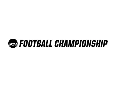 NCAA Football Championship Black Logo