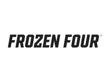 NCAA Frozen Four Wordmark Black Logo