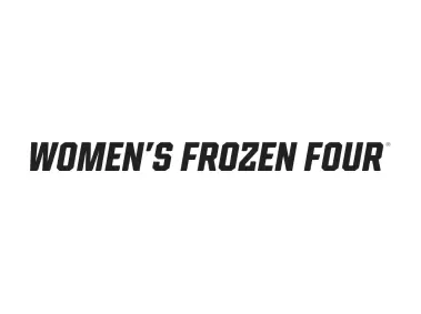 NCAA Women`s Frozen Four Black Logo