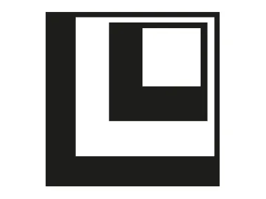 Nested Squares Geometric Shape Logo Template