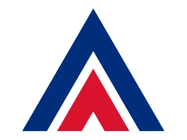 Nested Triangle A Letter Logo Template